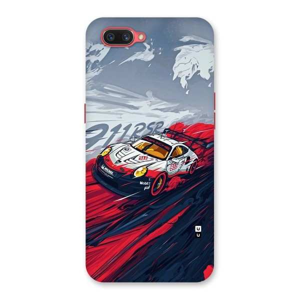 Super Car illustration Back Case for Oppo A3s