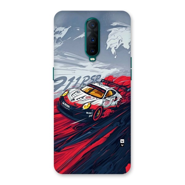 Super Car illustration Back Case for Oppo R17 Pro