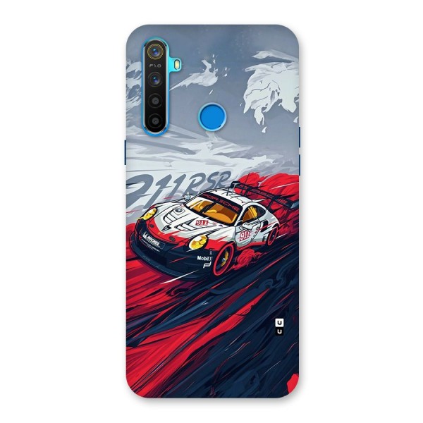 Super Car illustration Back Case for Realme 5s