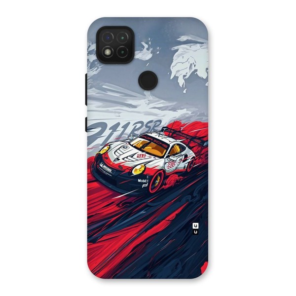 Super Car illustration Back Case for Redmi 9C