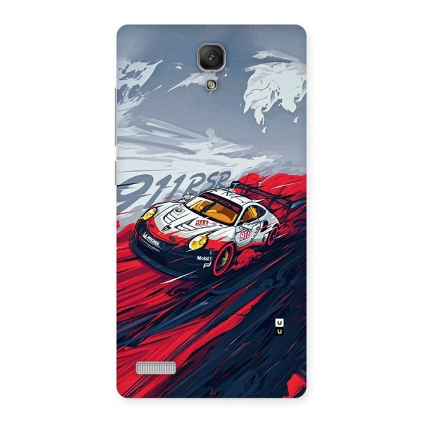 Super Car illustration Back Case for Redmi Note