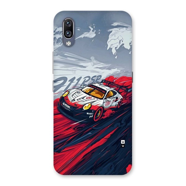 Super Car illustration Back Case for Vivo NEX