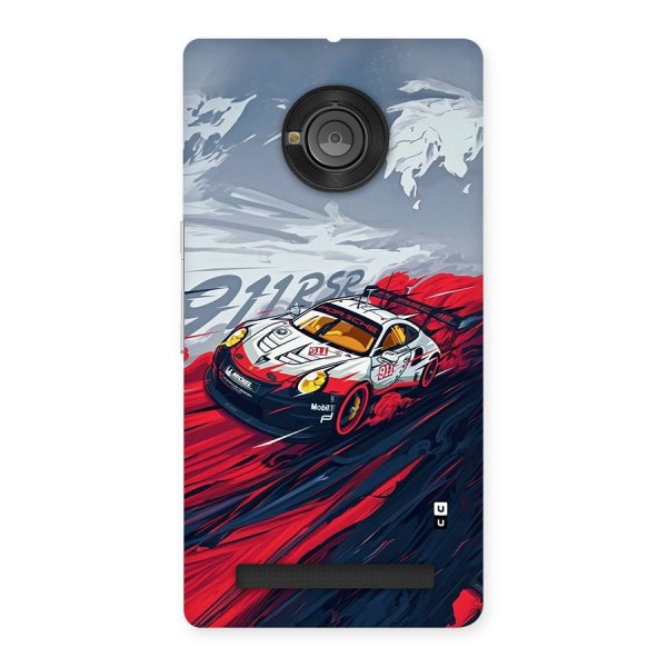 Super Car illustration Back Case for Yuphoria