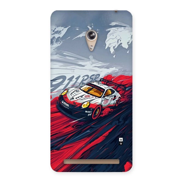 Super Car illustration Back Case for Zenfone 6