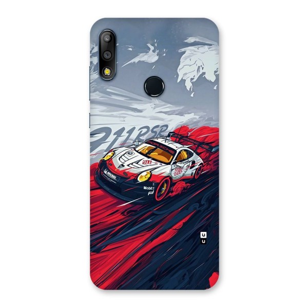 Super Car illustration Back Case for Zenfone Max Pro M2