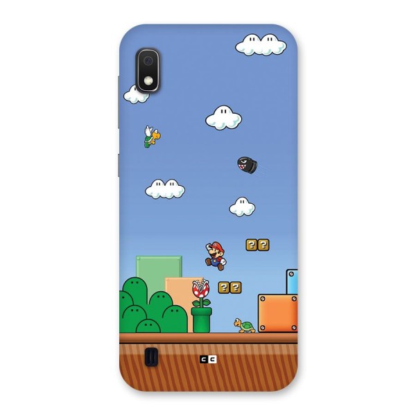 Super Plumber Back Case for Galaxy A10