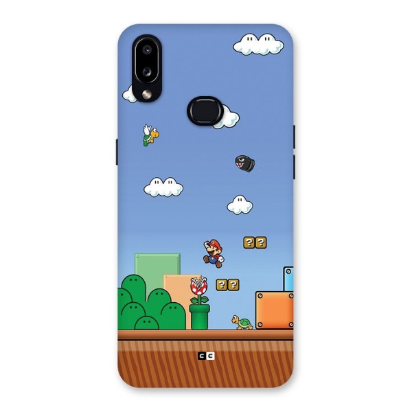 Super Plumber Back Case for Galaxy A10s