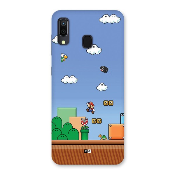 Super Plumber Back Case for Galaxy A30