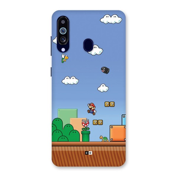 Super Plumber Back Case for Galaxy A60