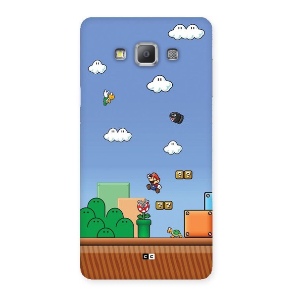 Super Plumber Back Case for Galaxy A7