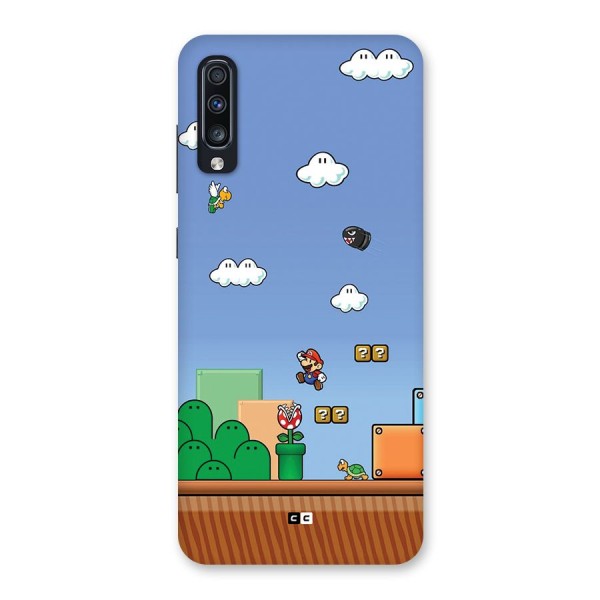 Super Plumber Back Case for Galaxy A70s