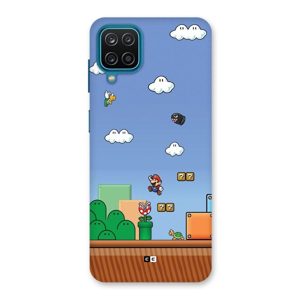 Super Plumber Back Case for Galaxy F12