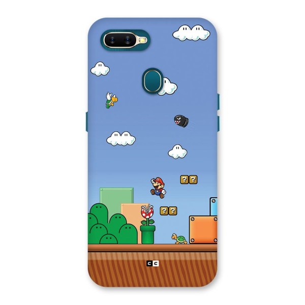 Super Plumber Back Case for Oppo A12