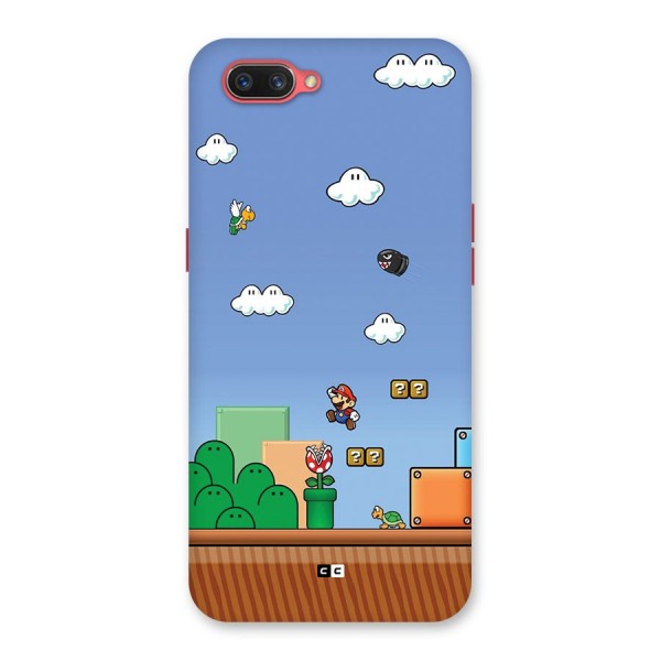 Super Plumber Back Case for Oppo A3s