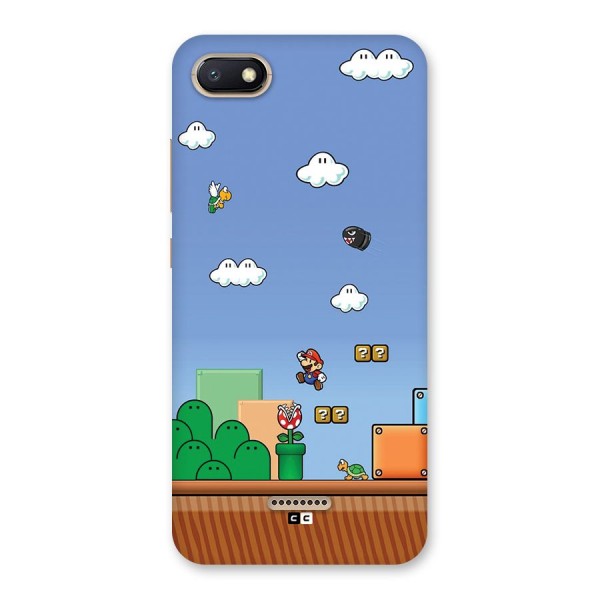 Super Plumber Back Case for Redmi 6A