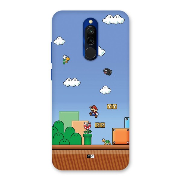 Super Plumber Back Case for Redmi 8