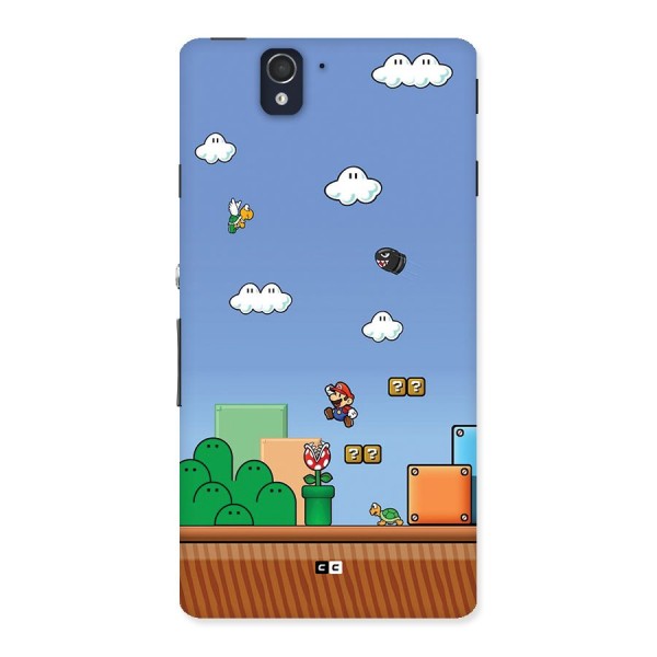 Super Plumber Back Case for Xperia Z