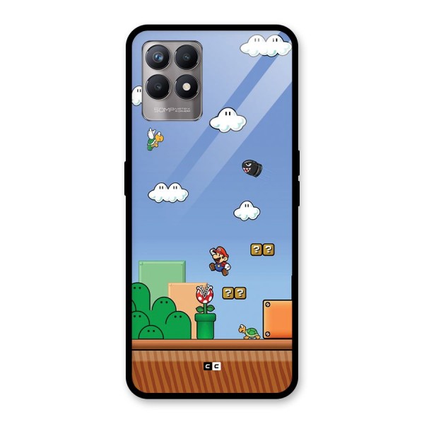 Super Plumber Glass Back Case for Realme 8i