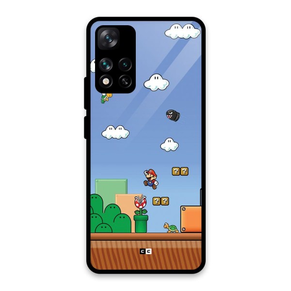 Super Plumber Glass Back Case for Xiaomi 11i HyperCharge 5G