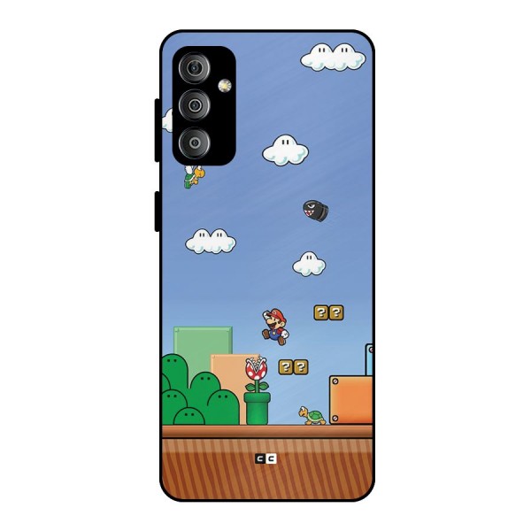 Super Plumber Metal Back Case for Galaxy F23