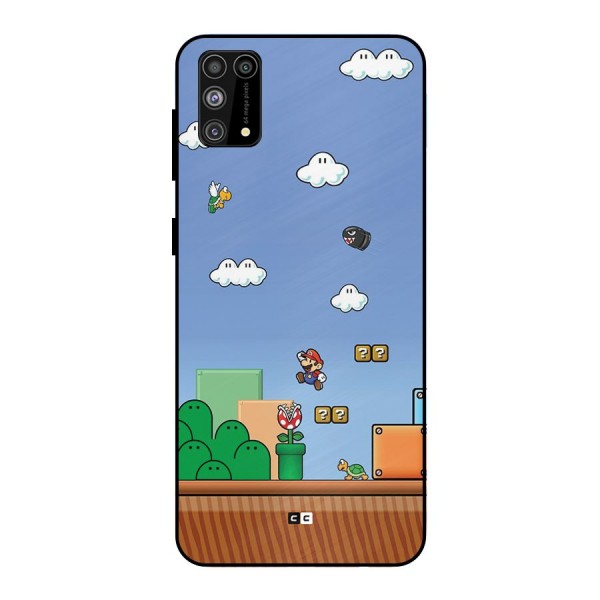 Super Plumber Metal Back Case for Galaxy F41