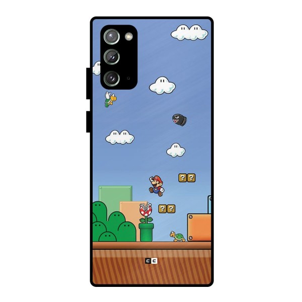 Super Plumber Metal Back Case for Galaxy Note 20