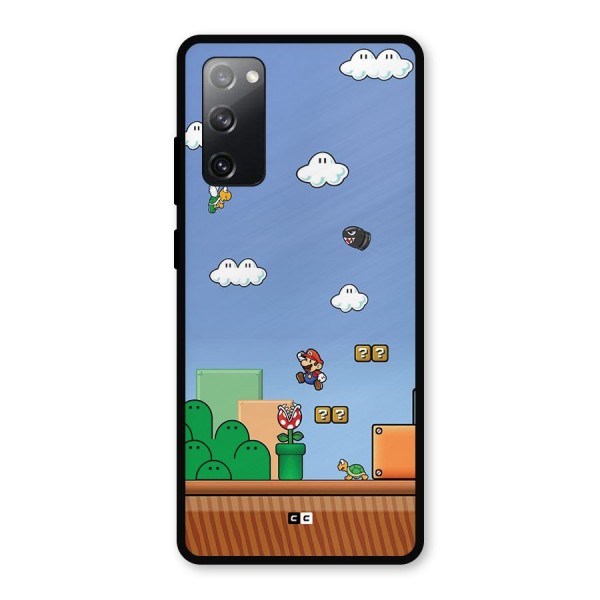 Super Plumber Metal Back Case for Galaxy S20 FE