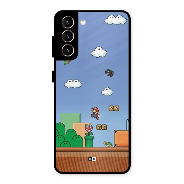 Super Plumber Metal Back Case for Galaxy S21 5G