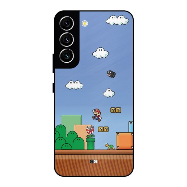 Super Plumber Metal Back Case for Galaxy S22 5G