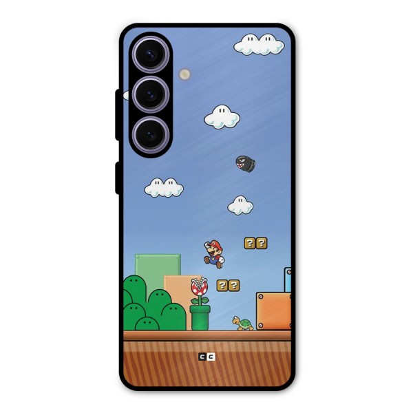 Super Plumber Metal Back Case for Galaxy S24