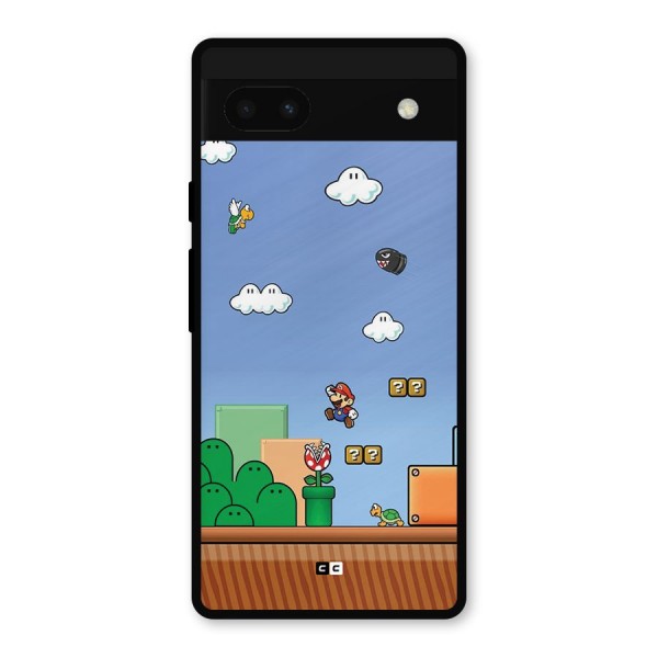 Super Plumber Metal Back Case for Google Pixel 6a