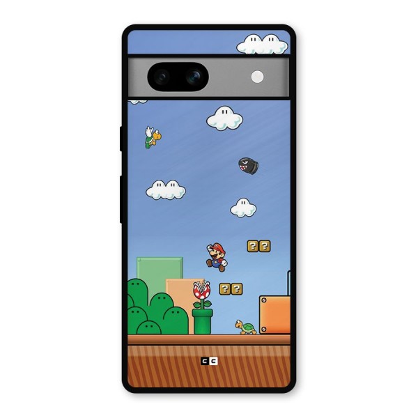 Super Plumber Metal Back Case for Google Pixel 7a