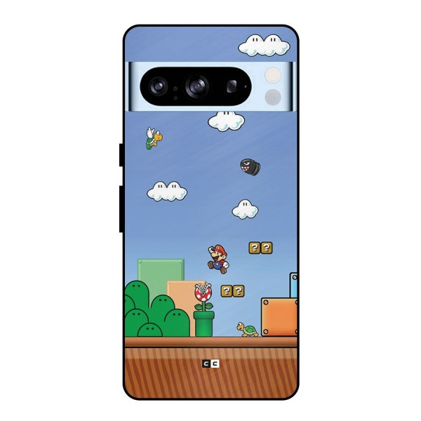 Super Plumber Metal Back Case for Google Pixel 8 Pro