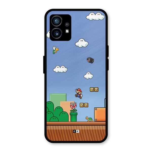 Super Plumber Metal Back Case for Nothing Phone 1