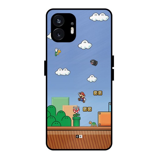 Super Plumber Metal Back Case for Nothing Phone 2