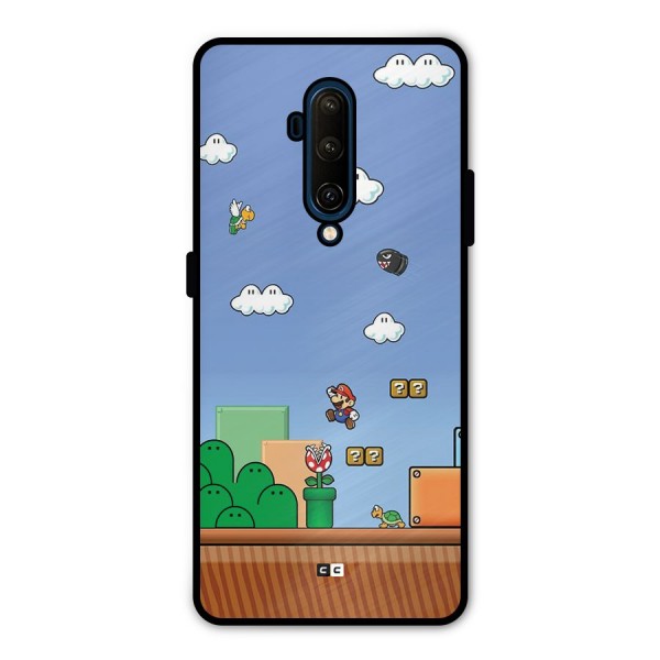 Super Plumber Metal Back Case for OnePlus 7T Pro