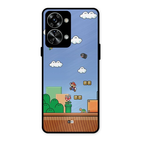 Super Plumber Metal Back Case for OnePlus Nord 2T