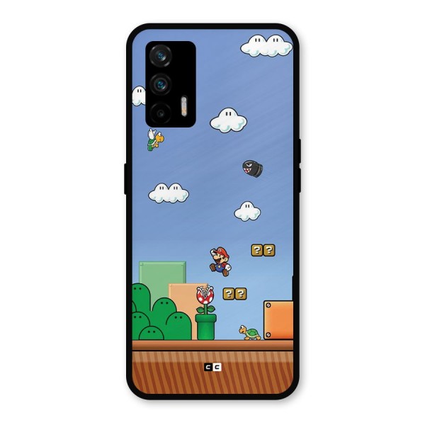 Super Plumber Metal Back Case for Realme GT 5G