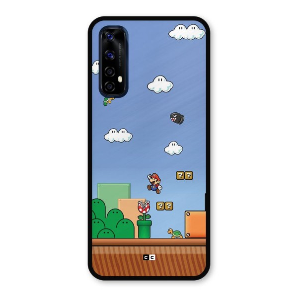 Super Plumber Metal Back Case for Realme Narzo 20 Pro