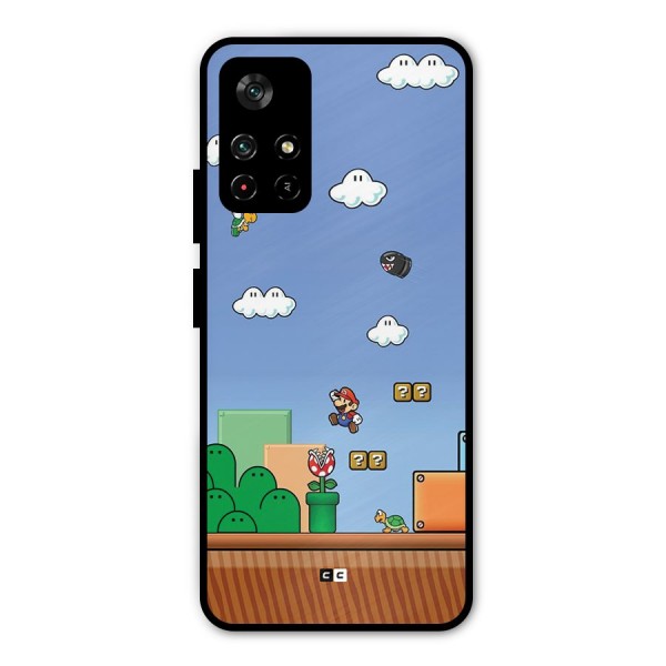 Super Plumber Metal Back Case for Redmi Note 11T 5G