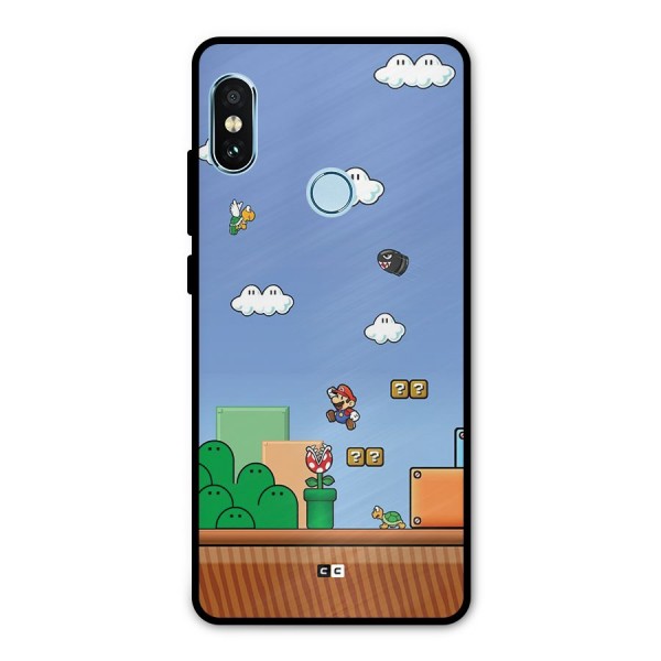 Super Plumber Metal Back Case for Redmi Note 5 Pro