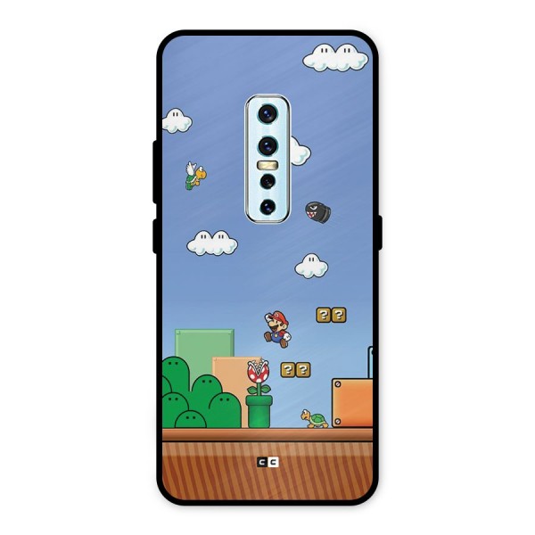 Super Plumber Metal Back Case for Vivo V17 Pro