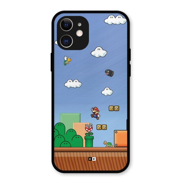 Super Plumber Metal Back Case for iPhone 12