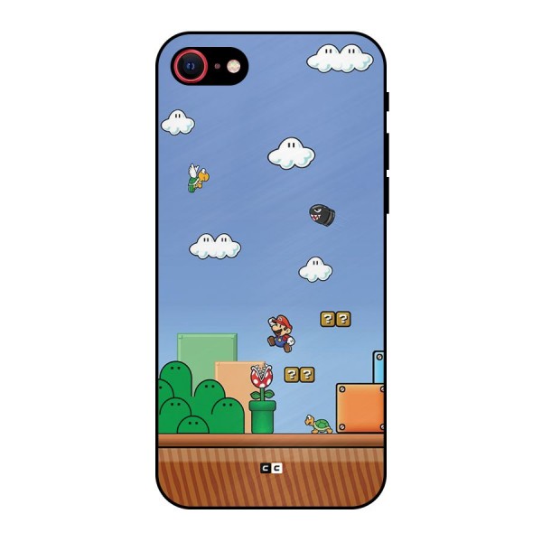 Super Plumber Metal Back Case for iPhone 7