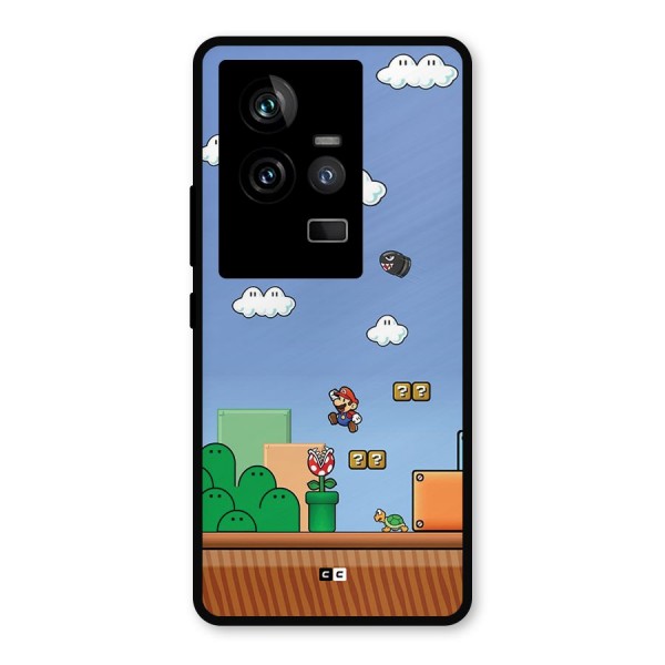 Super Plumber Metal Back Case for iQOO 11 5G