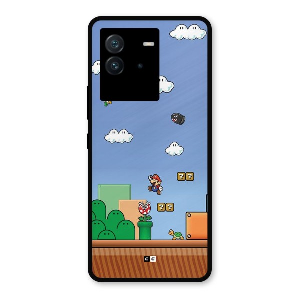 Super Plumber Metal Back Case for iQOO Neo 6 5G