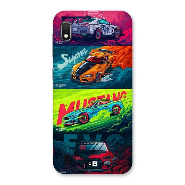 Super Racing Car Back Case for Galaxy A10