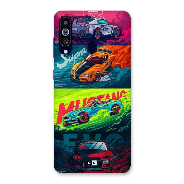 Super Racing Car Back Case for Galaxy A60