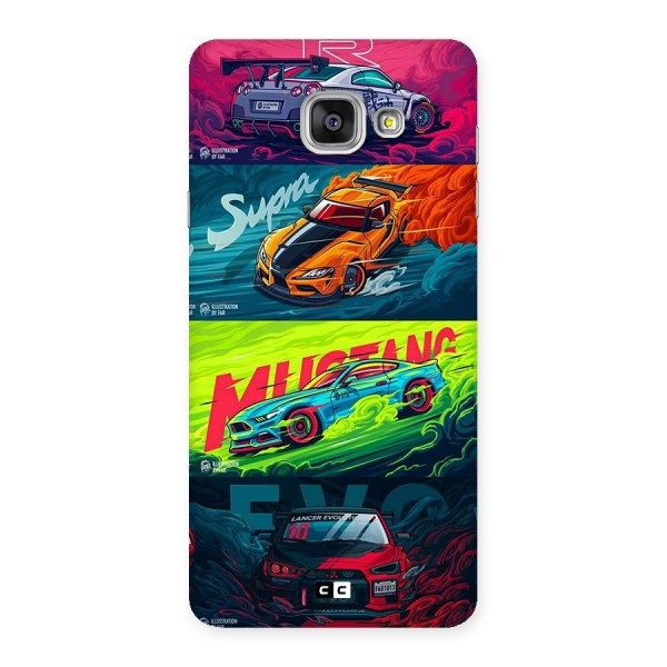 Super Racing Car Back Case for Galaxy A7 (2016)