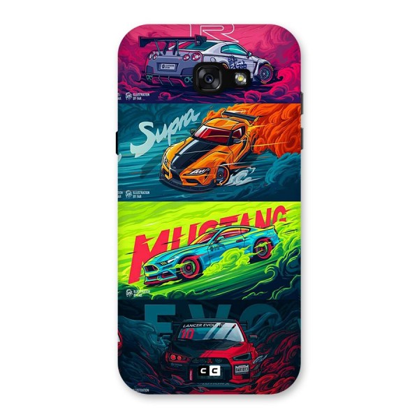 Super Racing Car Back Case for Galaxy A7 (2017)